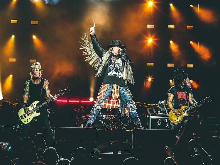 Guns N'Roses in Dubai