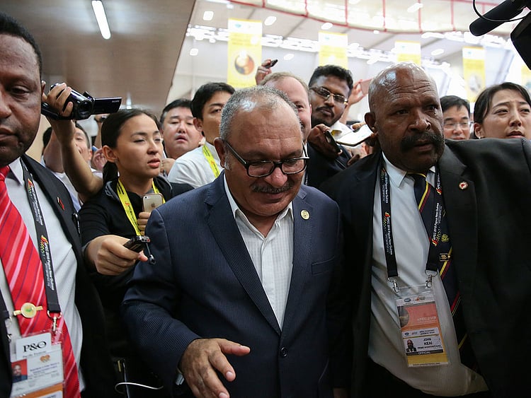 Papua New Guinea Prime Minister Peter O'Neill