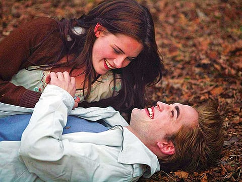 Kristen Stewart and Robert Pattinson 