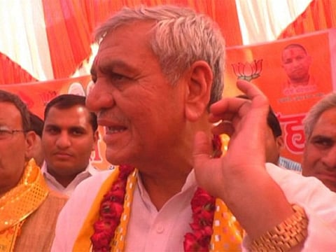 Uttar Pradesh cabinet minister Laxmi Narayan Chaudhary 
