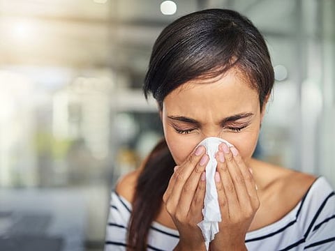 People at risk of influenza are advised to take a flu vaccination
