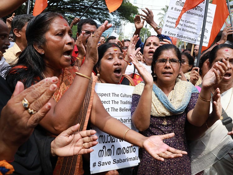 Sabarimala protest