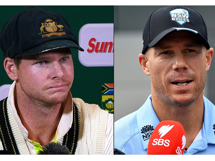 Steve Smith and David Warner