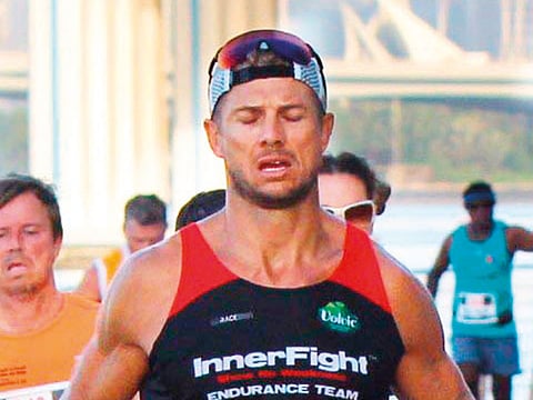Marcus Smith will have run 1,266km over 30 days when the Dubai Fitness Challenge ends this weekend.
