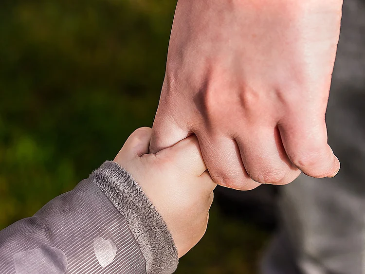 child hand