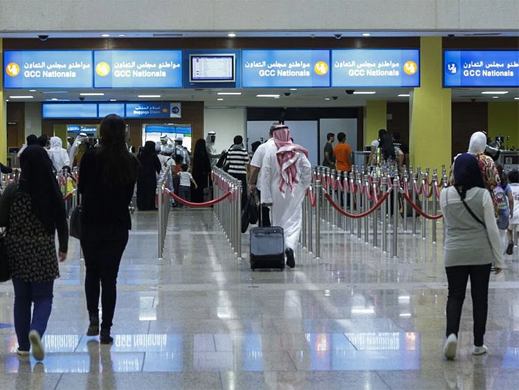 Dubai Airport passport control