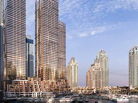 This is the newest tower in Dubai Marina's tallest block