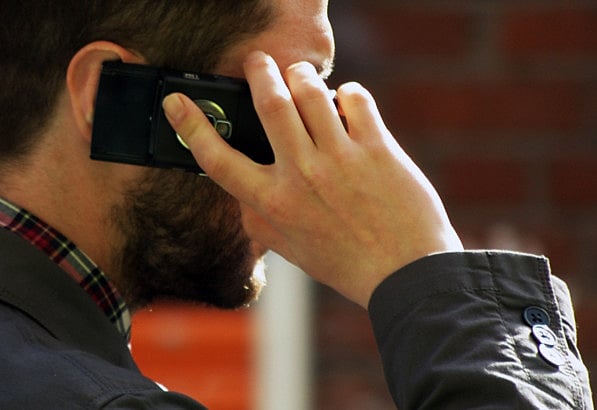 OPN MAN ON PHONE
