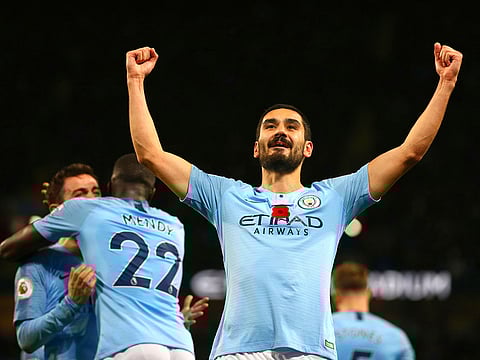 Manchester City's Ilkay Gundogan.