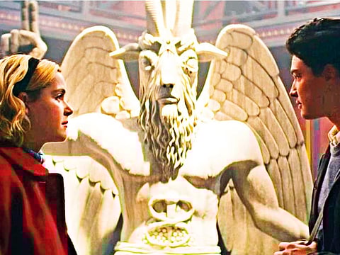 A scene from 'Chilling Adventures of Sabrina'