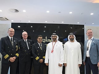 Mohammad Bin Zayed goes to the Abu Dhabi Grand Prix