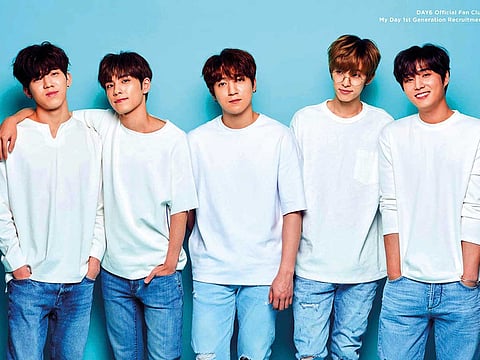 Dowoon, Wonpil, Sungjin, Jae and Young K.