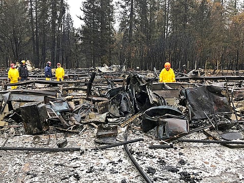 Paradise, California, Friday, November 23, 2018.