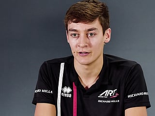 Russell basking in F2 glory as he looks towards F1