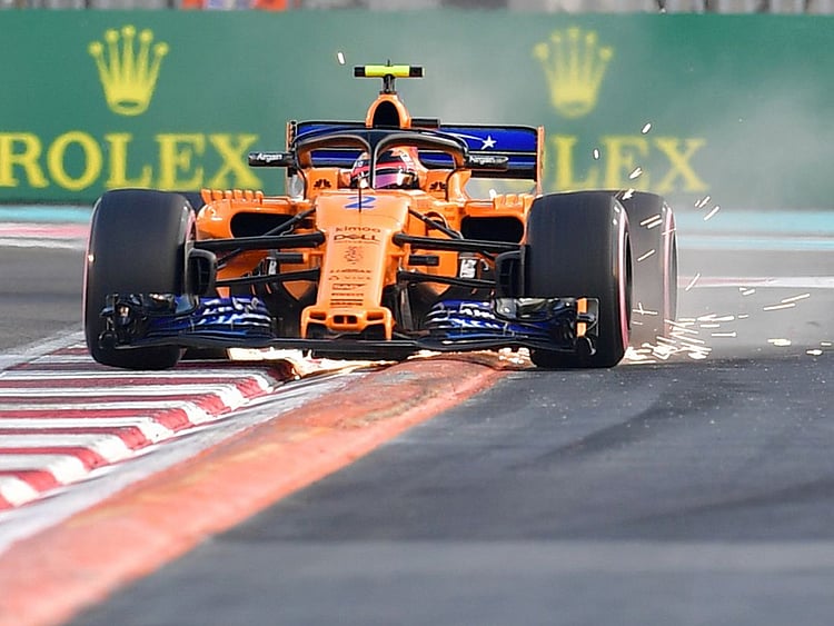 McLaren's Belgian driver Stoffel Vandoorne