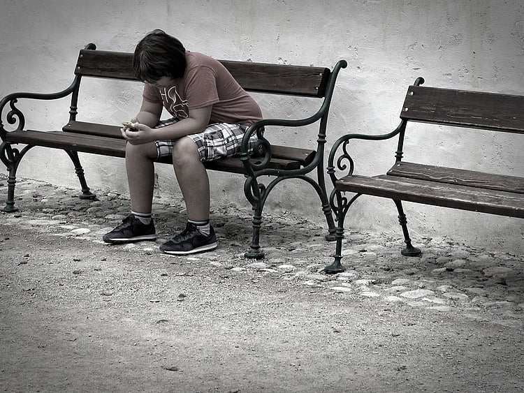 Child sad
