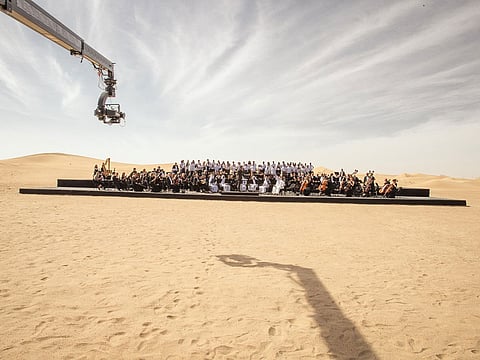 Expo 2020 organised an orchestral performance with musicians representing 190 countries. 