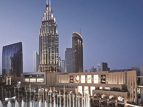 The Address Boulevard hotel in Dubai. The hotel is one of five which is being sold by an Emaar Hospitality Group unit.