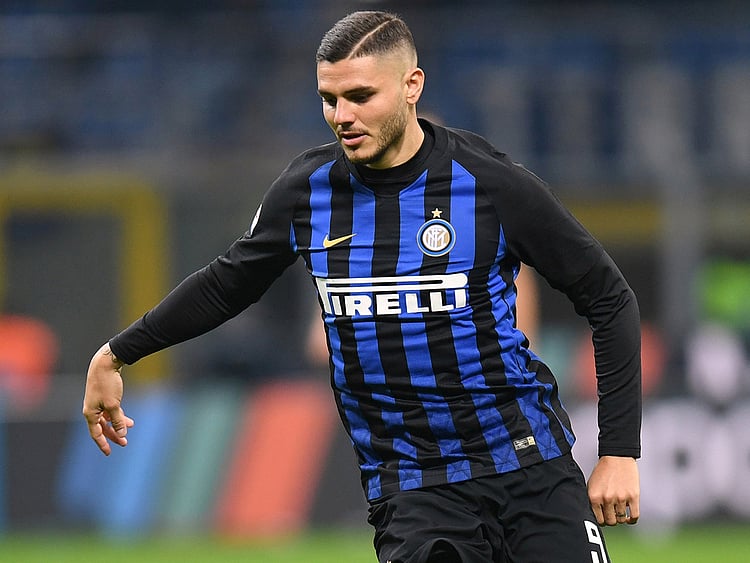 Inter Milan's Mauro Icardi