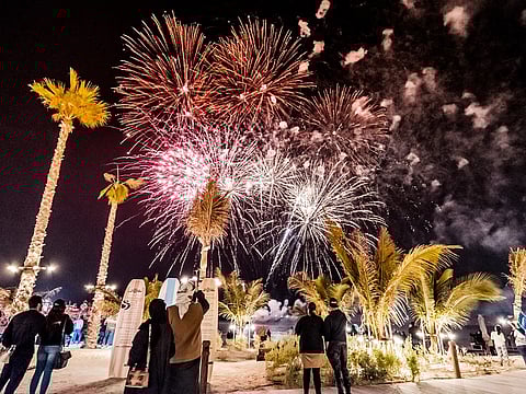 Fireworks at La Mer