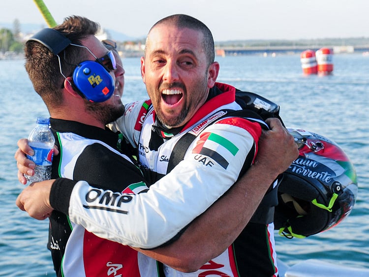 Shaun Torrente and Thani Al Qamzi