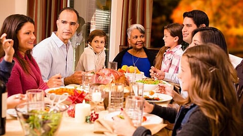 My mother ensures that we congregate every evening shortly before the end of the fast