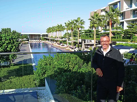 Oussama Kabbani at Al Zorah in Ajman, where Phase 1 — making up 15 per cent of the 5.4 million square metre development — is nearly finished. The developer is finalising details for the soon-to-launch Phase 2, which will have hotels and a beach club.