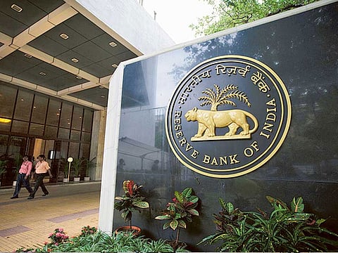 The Reserve Bank of India offices in Mumbai