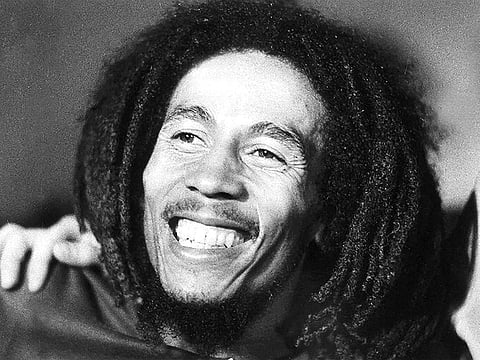 Bob Marley in 1976.