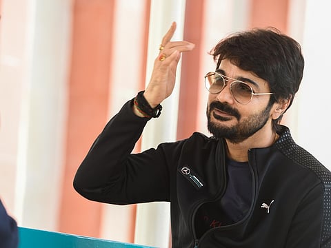 Prosenjit Chatterjee, Bengal's most enduring film star, plays a key role in the promotional film.