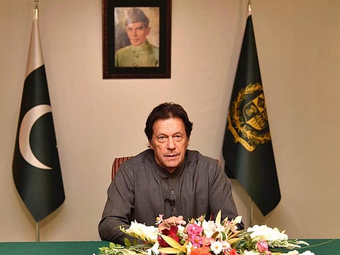 Pakistan's Prime Minister Imran Khan 