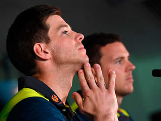 Former Australian cricket captain Tim Paine