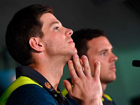 Australian cricket captain Tim Paine