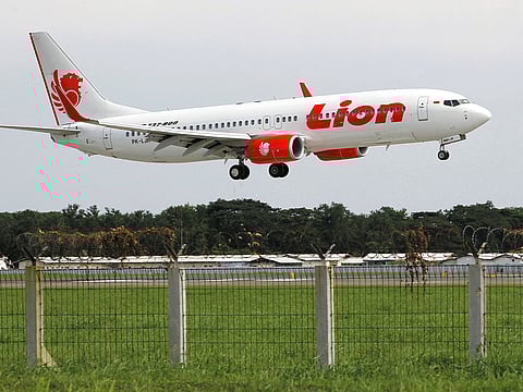 A Lion Air Boeing 737-800 plane prepares to land at the Sukarno-Hatta airport in Tangerang on the outskirts of Jakarta [Illustrative image]. 