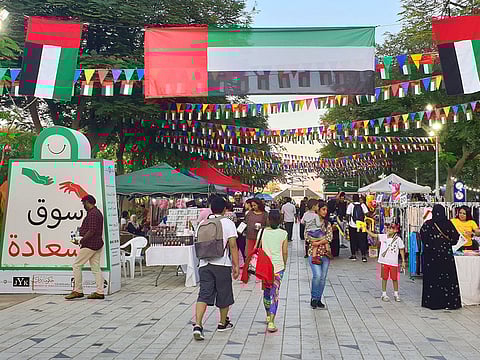 UAE National Day Celebration at Happiness Market at Zabeel Park 
