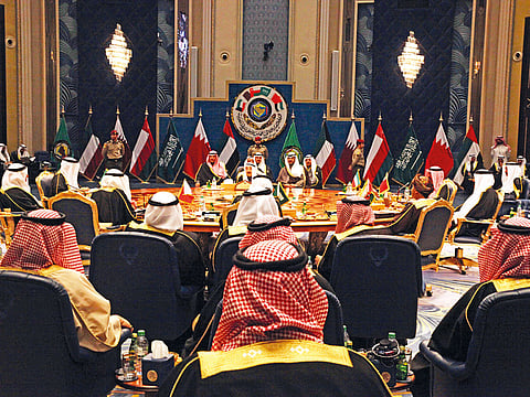 Kuwait’s Emir Shaikh Sabah Al Ahmad Al Sabah chairing the previous edition of the GCC summit in Kuwait  in December 2017.