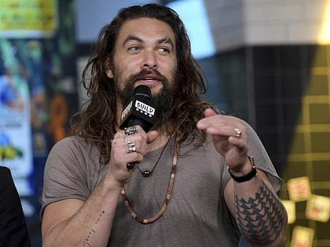 Actor Jason Momoa.