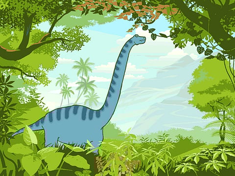 Dinosaur Park draws children in droves