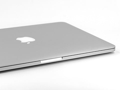 Apple Macbook Pro. For illustrative purposes only.
