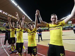 Dortmund top group after beating Monaco