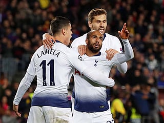 Spurs into last 16 after dramatic Barca draw