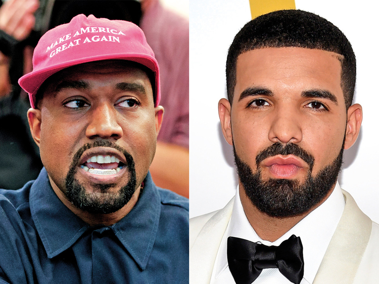 Kanye + Drake