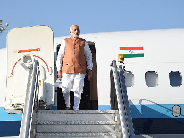 Modi trips