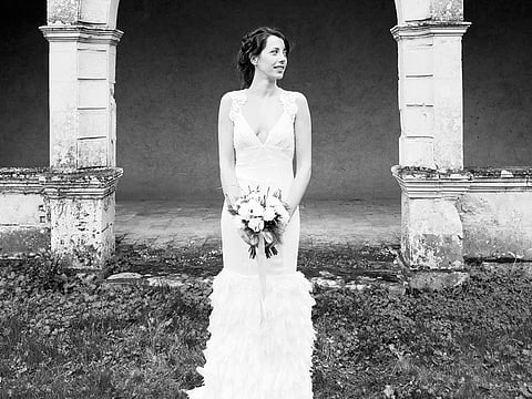 Inspired by the book Zero Waste Home, Laetitia Drouet made this dress with fabric scraps that were destined for the trash.