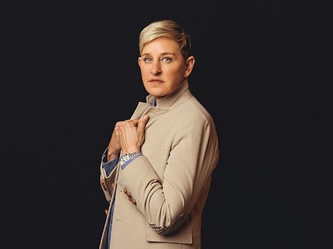 Talk-show host and comedian Ellen DeGeneres 