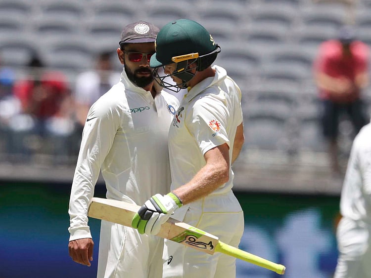 Kohli-Tim Paine sledging