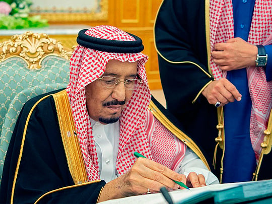 Saudi King Salman reaffirms support for Palestinian state