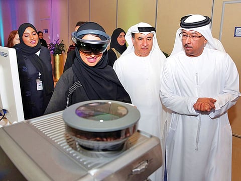 Dawood Al Hajiri, director-general of Dubai Municipality, toured the hub that will help trainees learn how to implement urban planning rules, set building regulations and perform land surveying tasks.