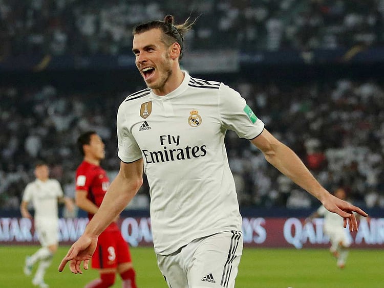 Real Madrid's Gareth Bale