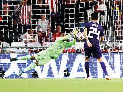 Khalid Eisa’s save that took Al Ain through.